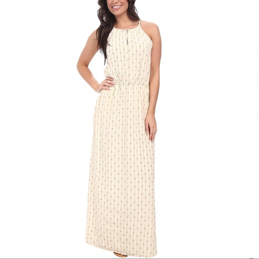 Lucky Brand geo print silk maxi - Picture 2 of 9